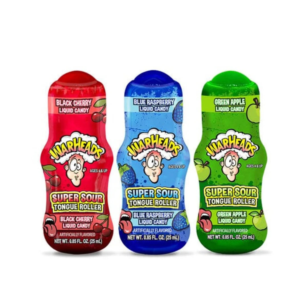 Warheads Super Sour Tongue Roller