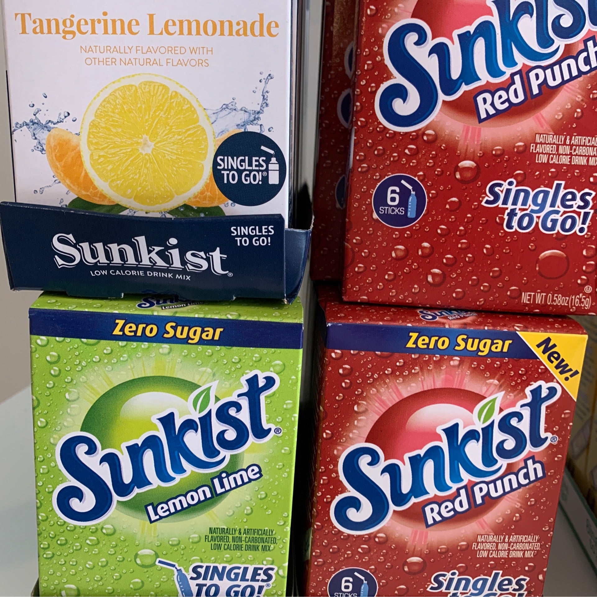 SunKist - Drink Crystals - Singles To Go