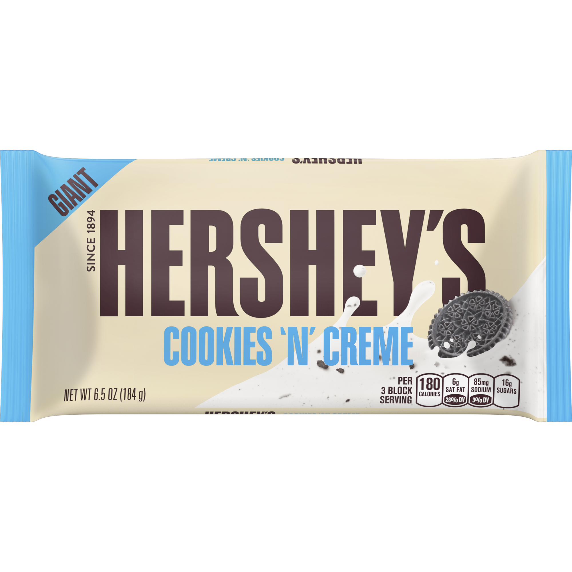 Giant Hershey's Cookie 'N' Cream Bar