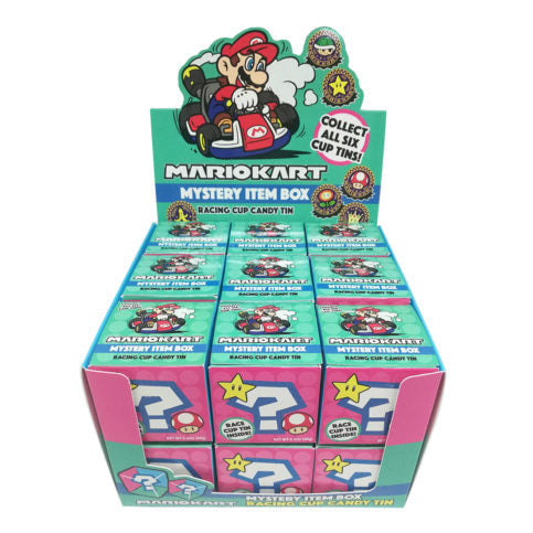 Mario Kart Mystery Item Box Tin