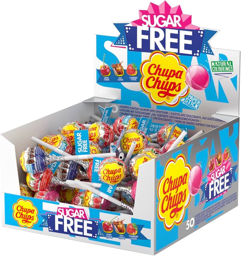Chupa Chups - Sugar Free Suckers