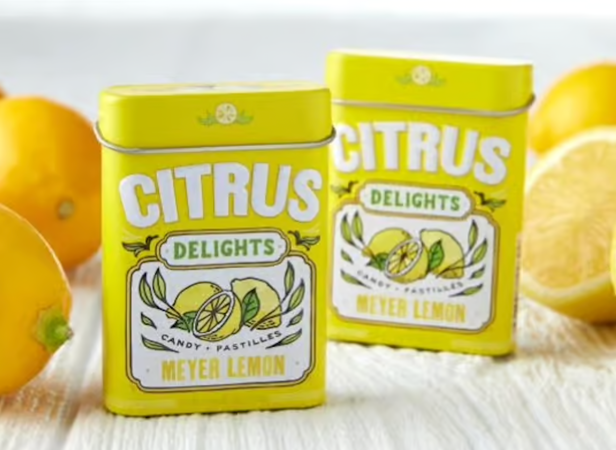 Citrus Delights Tins