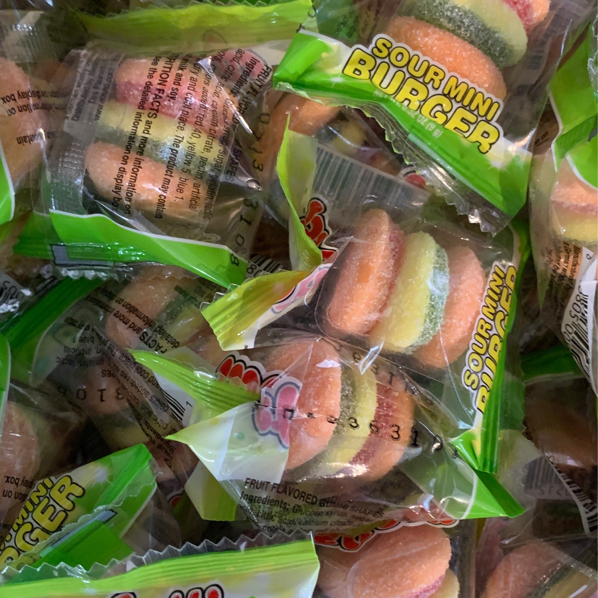Efrutti - Sour Gummy Mini Burger