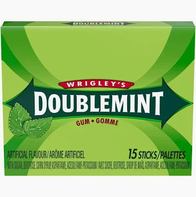 Wrigley Gum 15pc Stick Packs