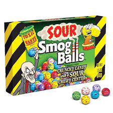 Toxic Waste - Sour Smog Balls - Theatre Box