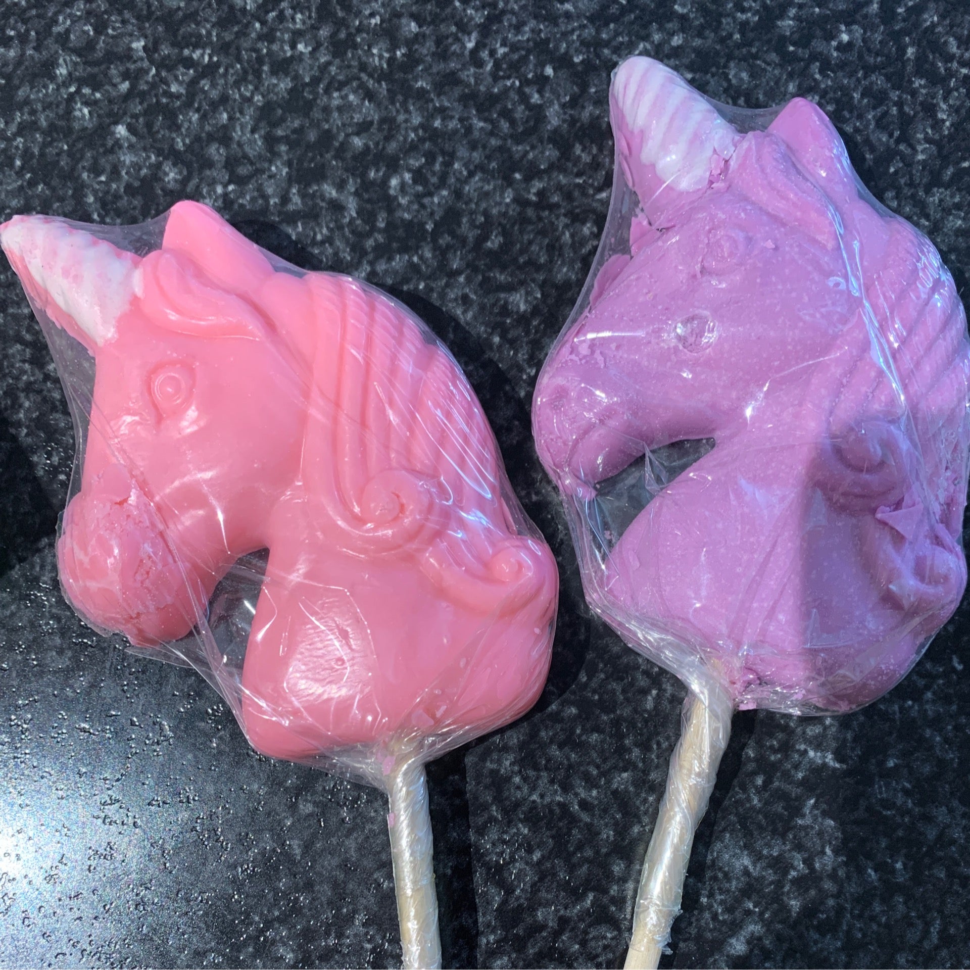 Unicorn Lollipops