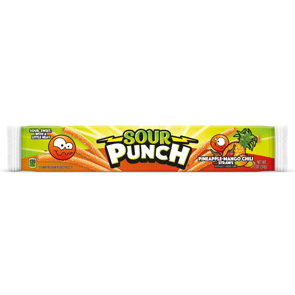 Sour Punch - Pineapple Mango Chili Straw
