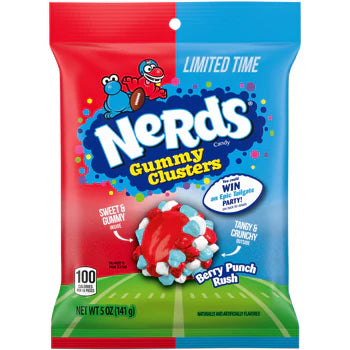 Nerds - Gummy Clusters Peg Bag