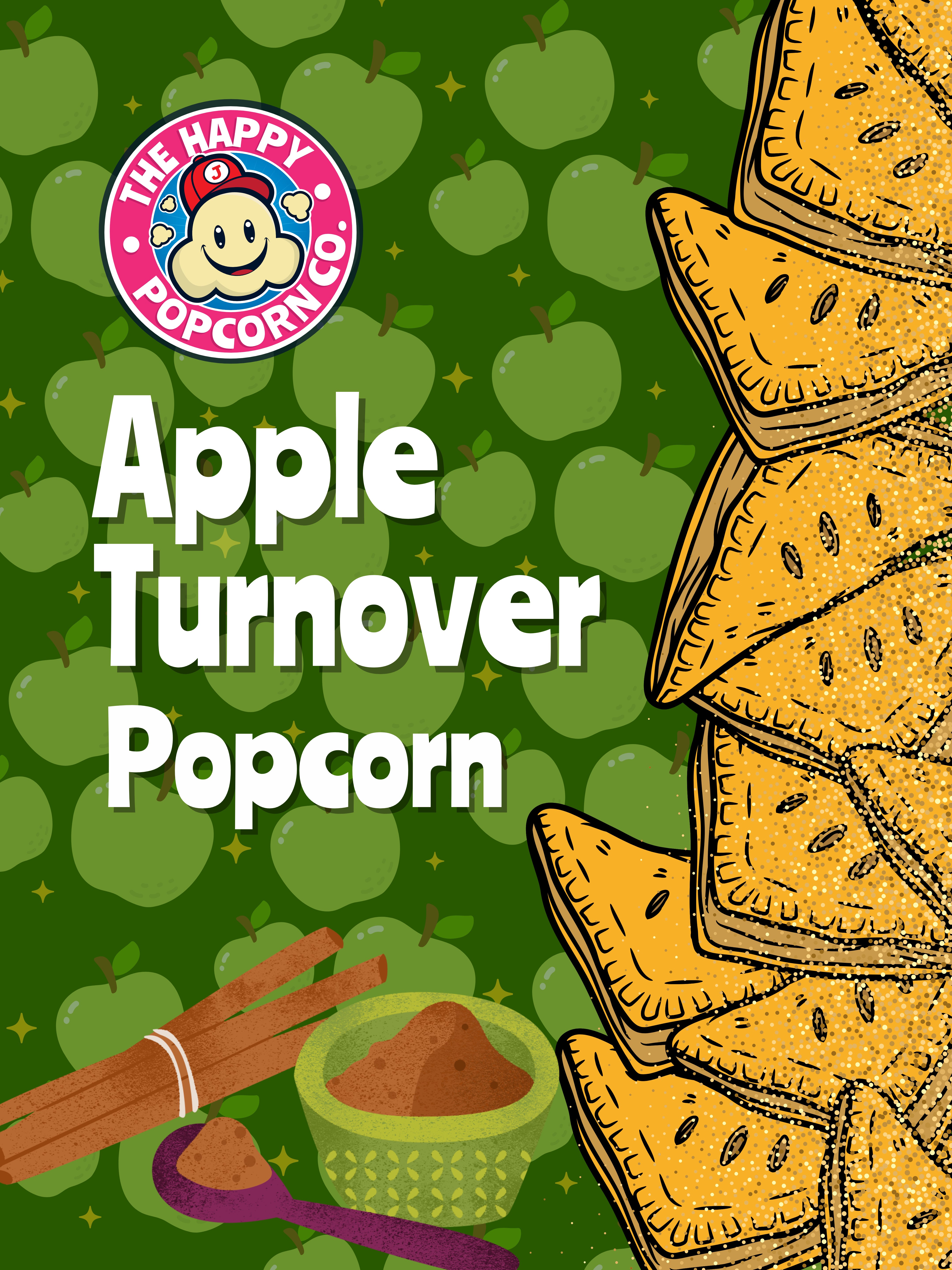 Caramel Apple Turnover Popcorn