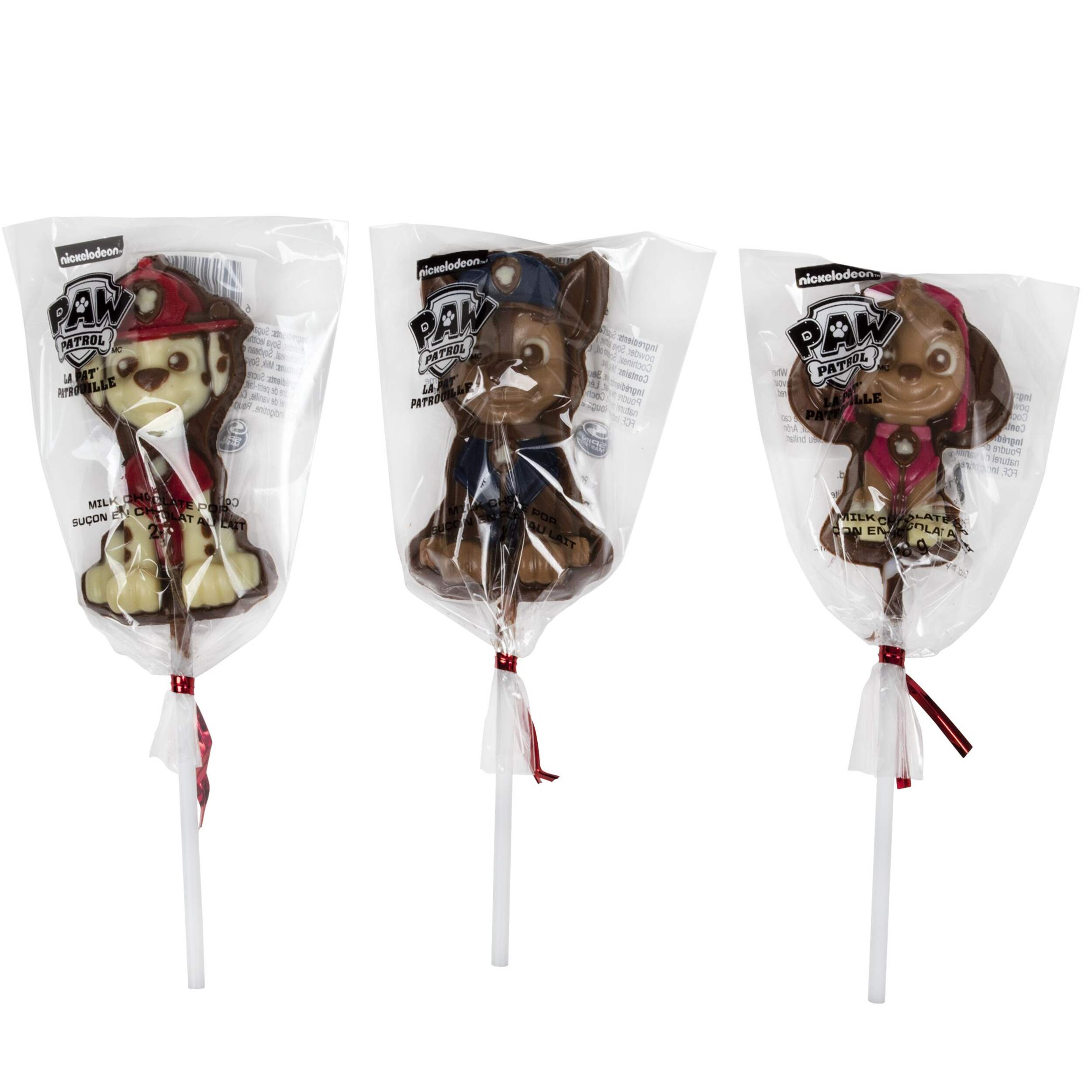 Paw Patrol Chocolate lollipop