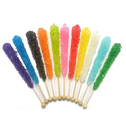 Old Fashioned Rock Candy on a Stick