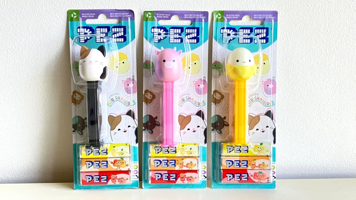 PEZ Squishmallows Blister Pack