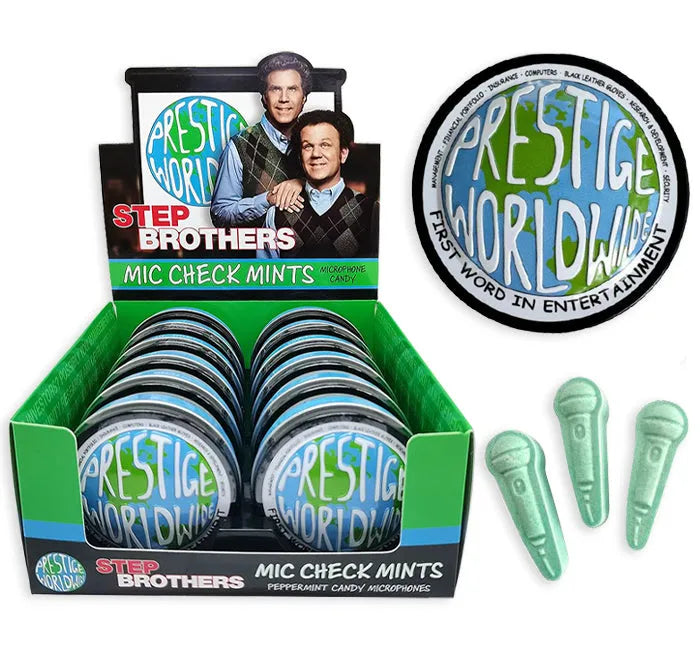 Step Brothers Prestige Worldwide Mic Drop Mints