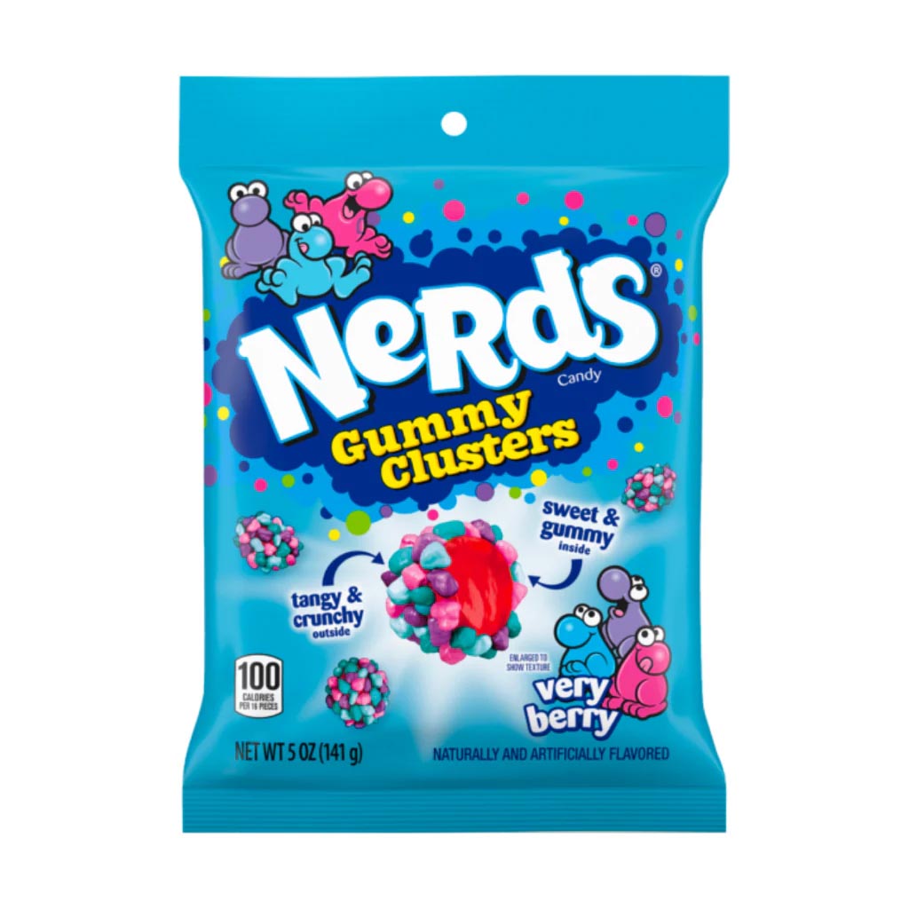 Nerds - Gummy Clusters Peg Bag